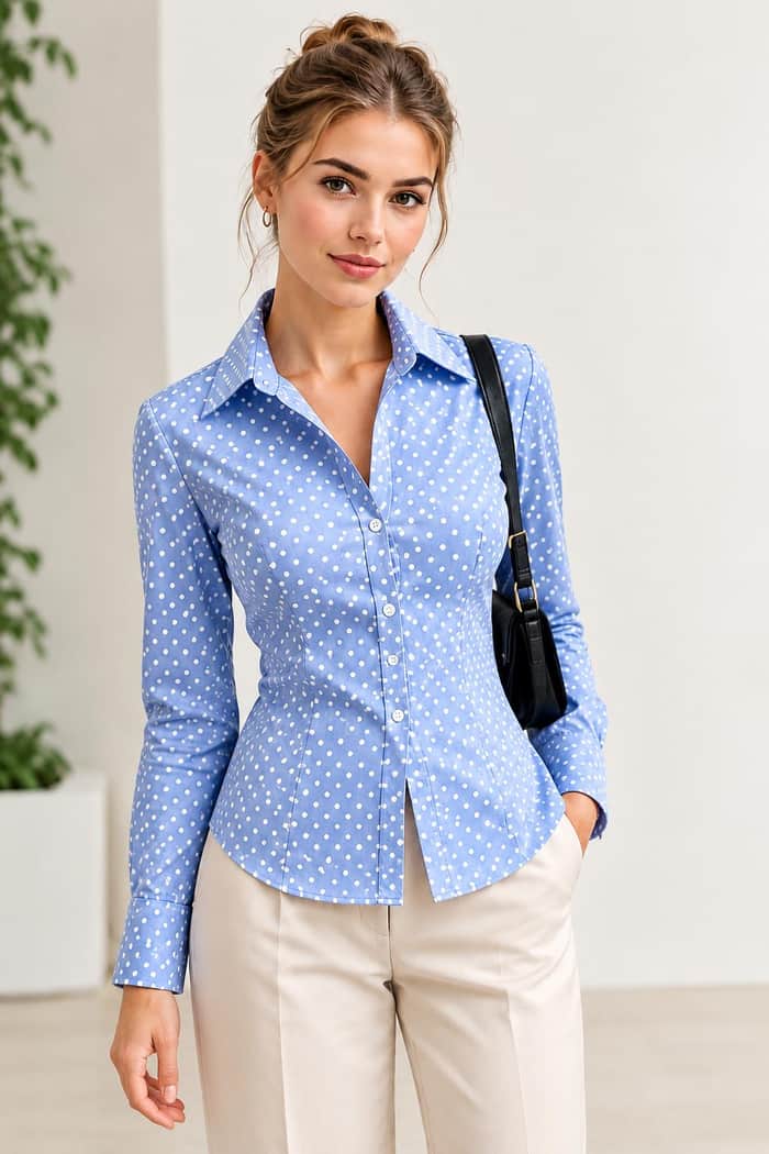 Fitted Collared Shirt listing image 5 of 5