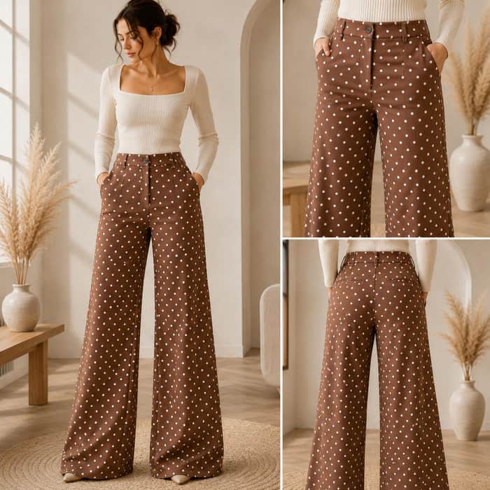 Flare Bell Bottom Trousers listing image 4 of 5