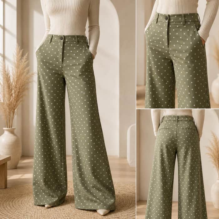 Flare Bell Bottom Trousers listing image 5 of 5