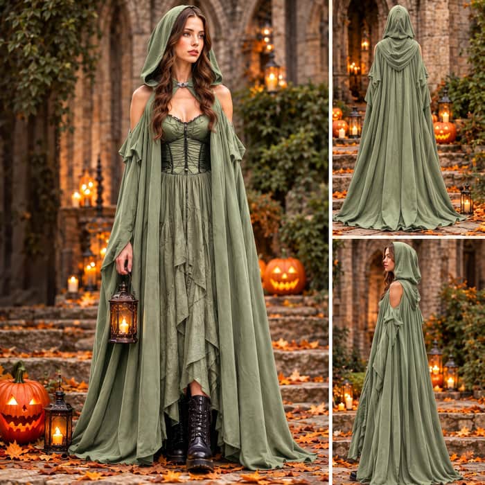 Hooded Costume Cloak listing image 4 of 5