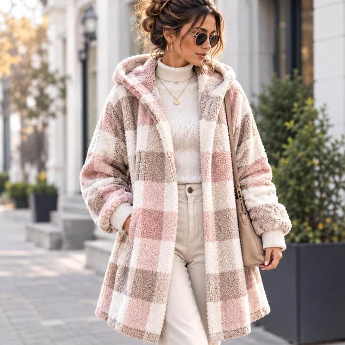 Hooded Oversized Cardigan listing image 5 of 5