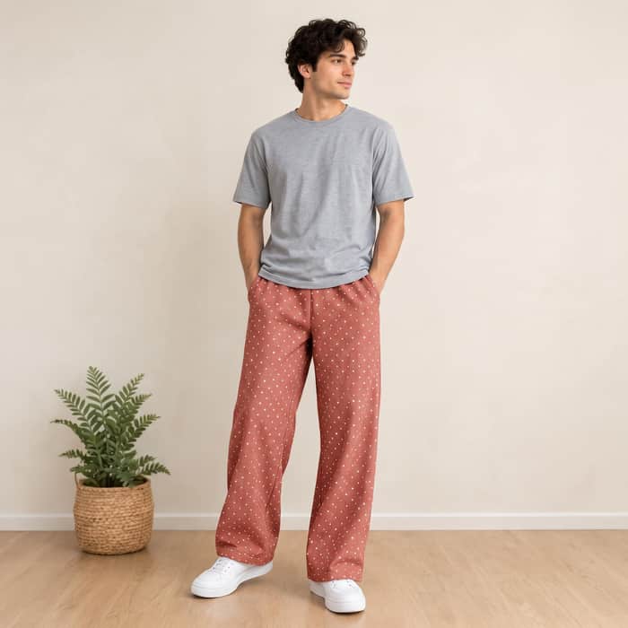 Mens Wide Leg Jogger listing image 2 of 5