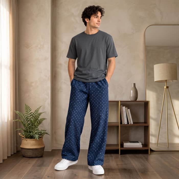 Mens Wide Leg Jogger listing image 4 of 5