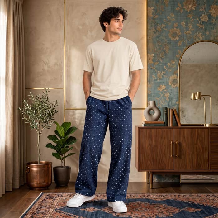 Mens Wide Leg Jogger listing image 5 of 5