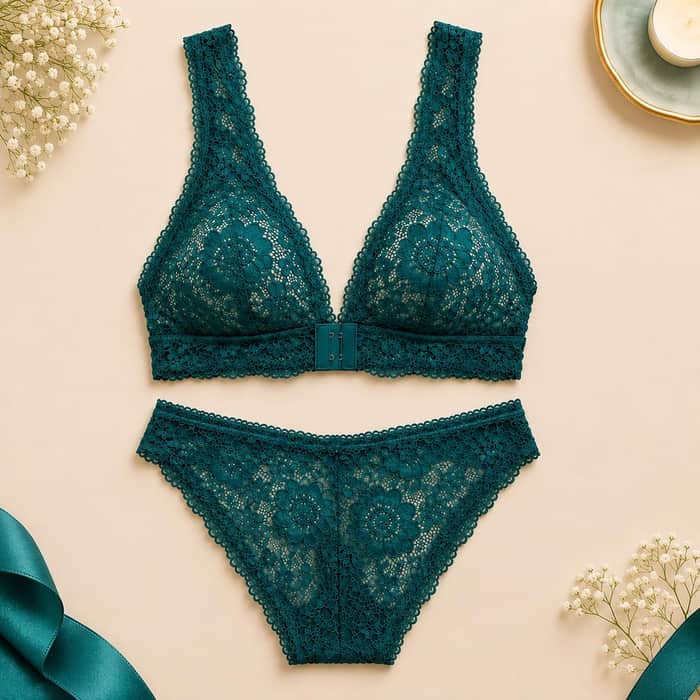 Lace Lingerie Set listing image 2 of 5