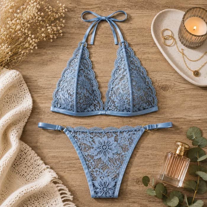 Lace Lingerie Set listing image 5 of 6