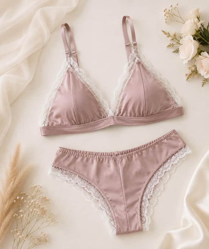 Lace Lingerie Set listing image 2 of 4