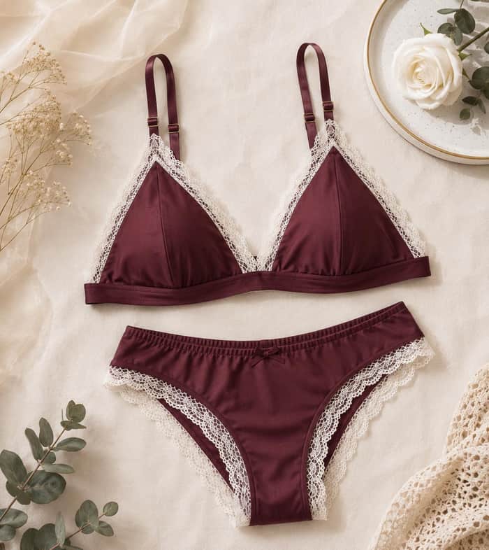Lace Lingerie Set listing image 3 of 4