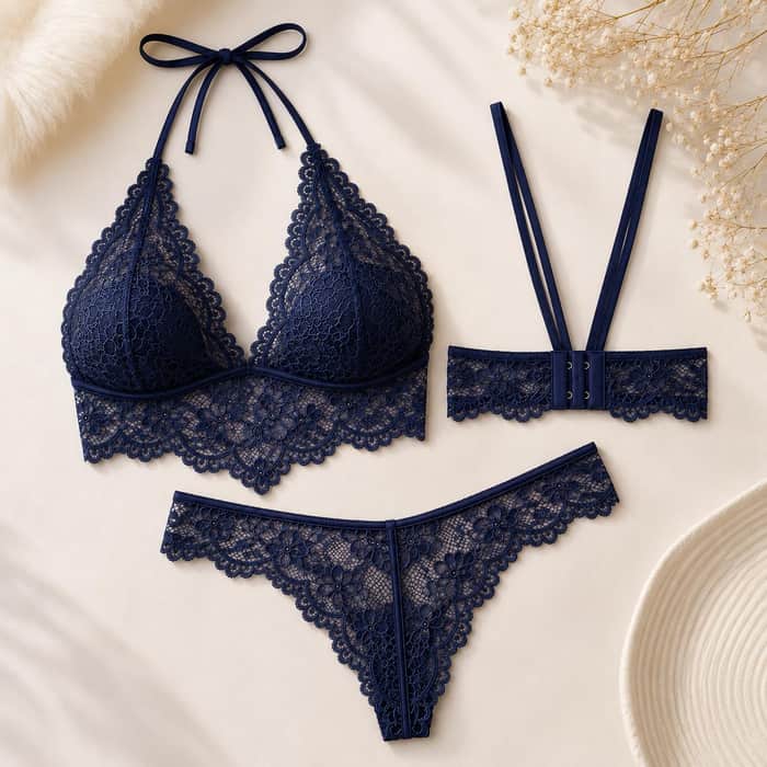 Lace Lingerie Set listing image 5 of 6