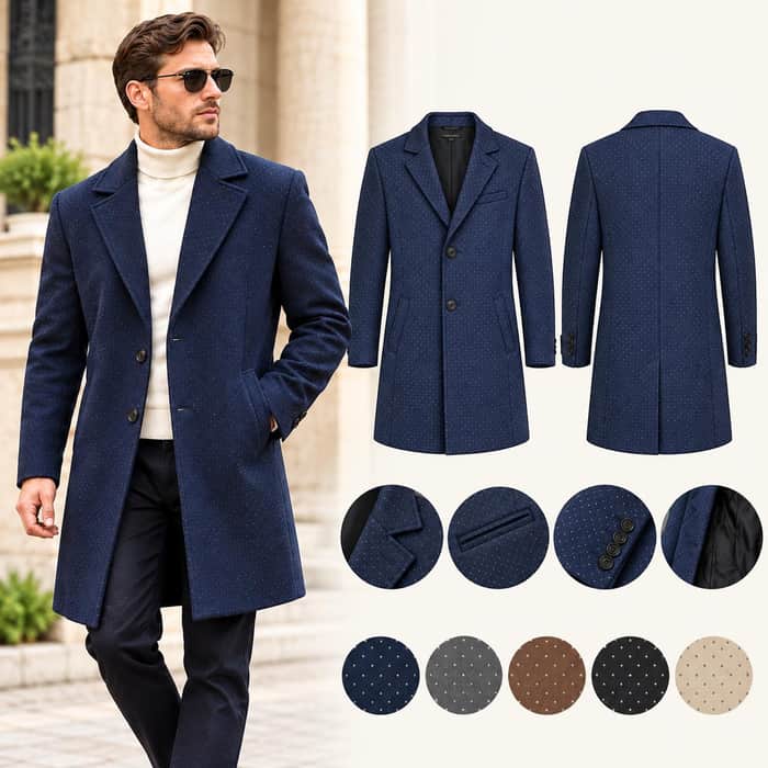 Wool Coat Pattern listing image 5 of 5
