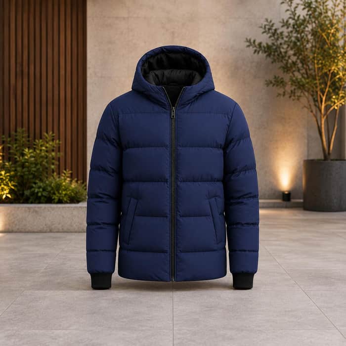 Hooded Quilted Jacket listing image 4 of 5