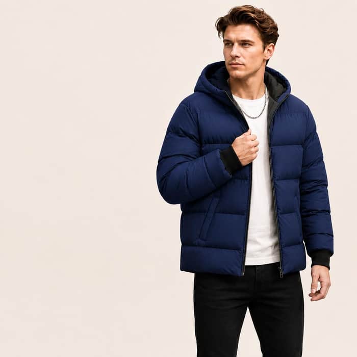 Hooded Quilted Jacket listing image 5 of 5