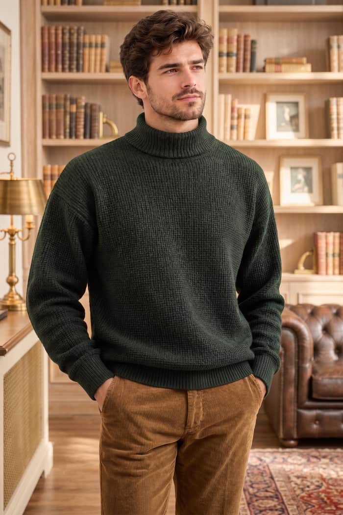 Ribbed Turtleneck listing image 5 of 5
