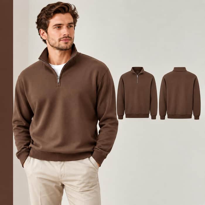 Quarter Zip Sweater listing image 5 of 5