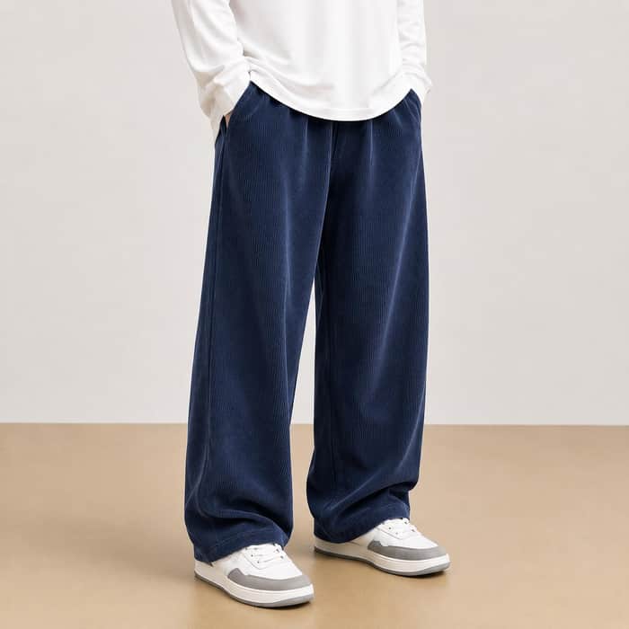 Relaxed Wide Leg Pants listing image 4 of 7