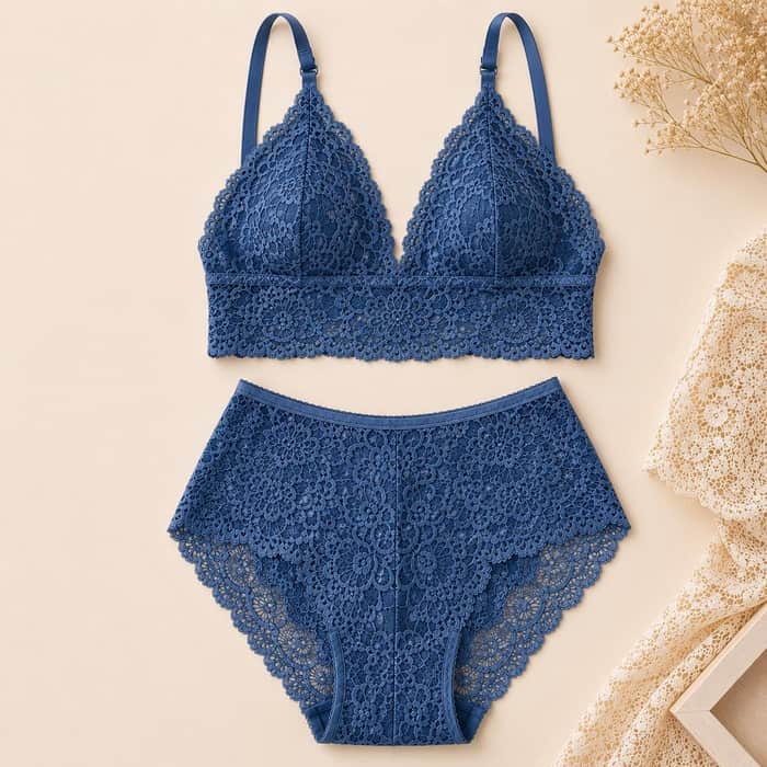 Lace Lingerie Set listing image 4 of 5