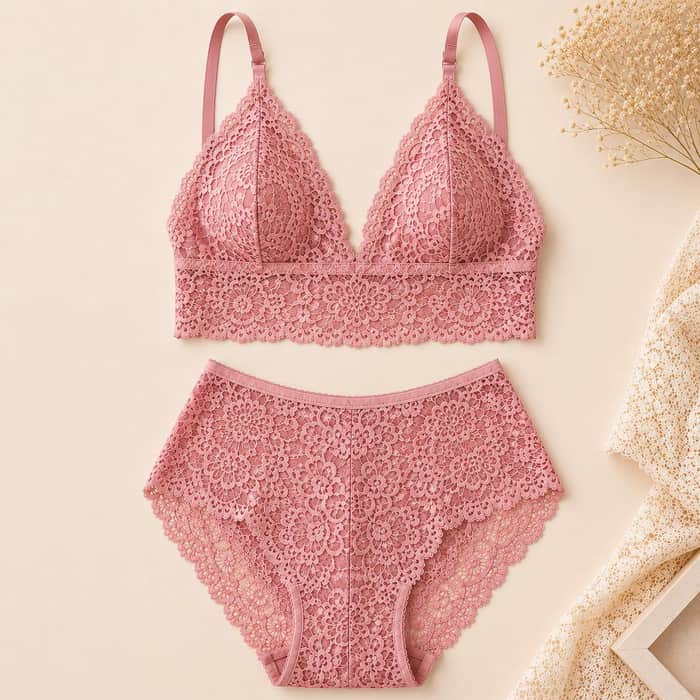 Lace Lingerie Set listing image 5 of 5