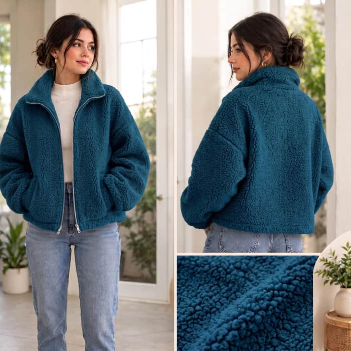 Sherpa Oversized Jacket listing image 3 of 6