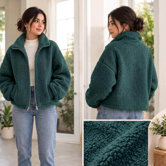 Sherpa Oversized Jacket listing image 4 of 6
