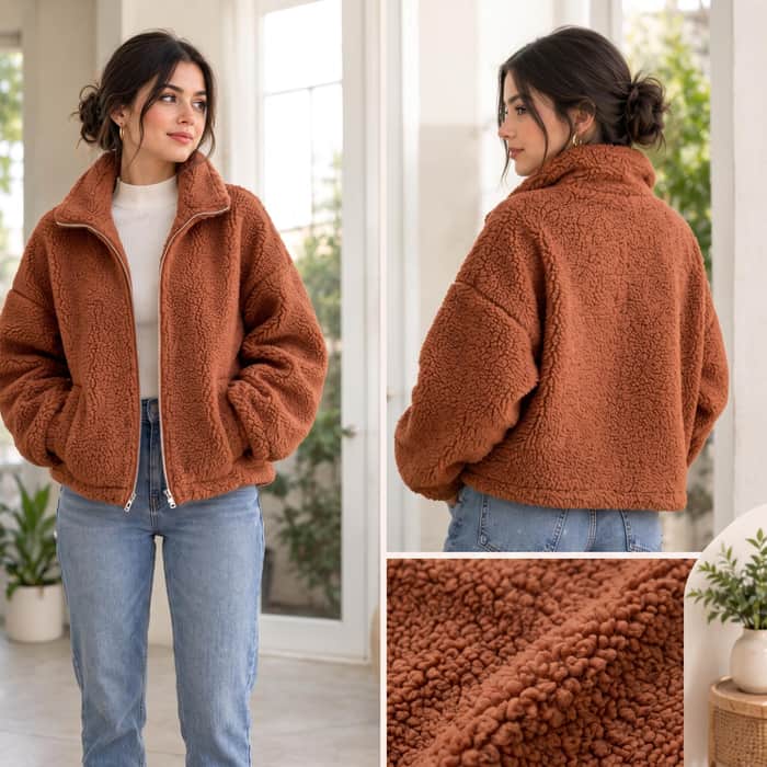 Sherpa Oversized Jacket listing image 5 of 6