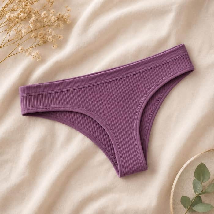Ribbed Thong Pattern listing image 4 of 5
