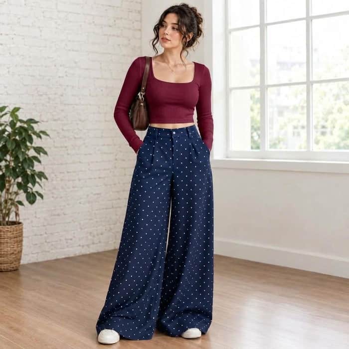 Wide Leg Pants listing image 4 of 5