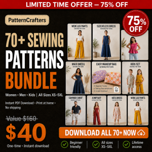 70+ Sewing pattern bundles